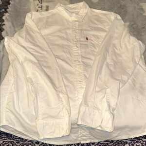 Levi's Men's White Dress Shirt